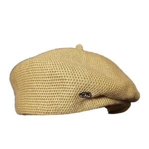 BO Camel Beret (Wool Blend)